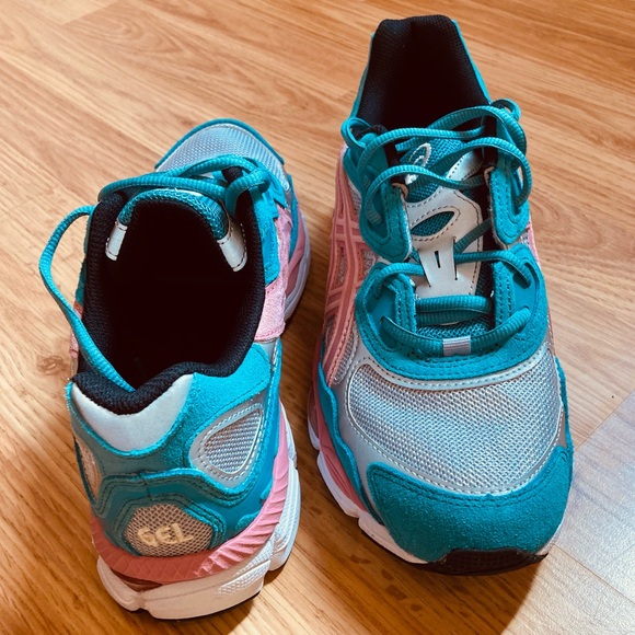 NWOT Sold Out ASICS Awake NY x Gel NYC Teal Pink Mens Unisex Sneakers 9 / 10.5 - Picture 8 of 13